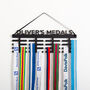 Personalised Medal Display Board Black, thumbnail 7 of 9