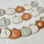 Boo Bunting Banner Halloween Wooden Party Garland, thumbnail 2 of 9