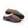 Amber Grey Spotty Women's Slippers Indoor/Garden Shoes, thumbnail 2 of 6