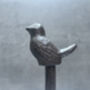 Cast Iron Kitchen Roll Holder – Cat And Bird Design, thumbnail 10 of 11
