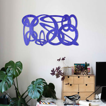 Orbit Abstract: Wooden Circle Wall Art For Modern Homes, 12 of 12