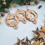 Personalised Cat Christmas Decoration – Wooden Keepsake For Pet Lovers, thumbnail 3 of 3