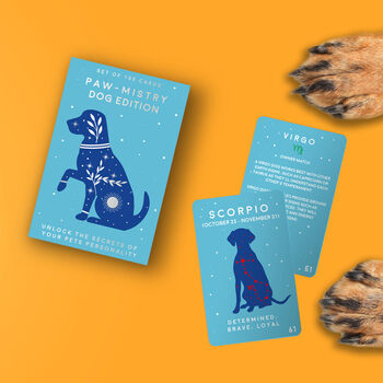 Zodiac Cards: Paw Mistry Dog Edition, 2 of 3