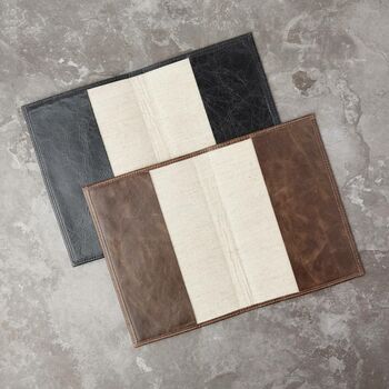 Debonaire Vintage Brown Leather Planner Diary Journal, 4 of 6