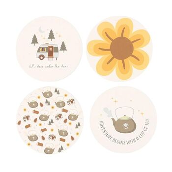 Home On The Road Camping Coaster Set, 3 of 3