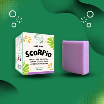 Soap For Scorpio Funny Novelty Zodiac Gift, 4 of 6