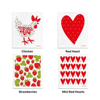 Set Of Swedish Designed Eco Friendly Dishcloths, 2 of 7