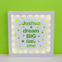 Personalised Dream Big Little One Night Light Box Light, thumbnail 2 of 12