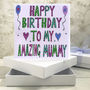 Personalised Mummy Birthday Book Card, thumbnail 1 of 6