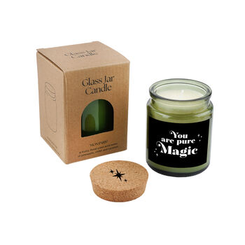 Green Jar Candle • “You Are Pure Magic” • Scented Jar Candle • Gift For Her • Gifts For Him • Halloween Candle • Halloween Decor, 2 of 2