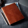 Personalised Stitched Leather Travel Journal, thumbnail 1 of 5