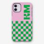 Personalised Checkerboard Initial Phone Case, thumbnail 11 of 12