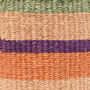Reli: Green And Purple Stripe Woven Storage Basket, thumbnail 9 of 9