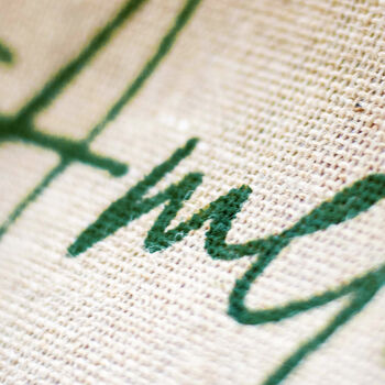 Personalised Hand Painted Natural Tote Bag, 3 of 6