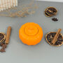 Orange Autumn Pumpkin Trinket Dish Halloween Decoration, thumbnail 5 of 10