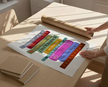 London Book Stack Art Print, 6 of 6