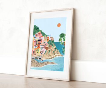Cinque Terre, Italy Travel Art Print, 3 of 5