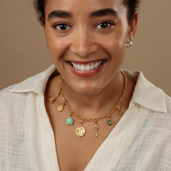 18ct Gold My Story Charm Collector Necklace, 4 of 5