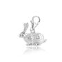 Rabbit Charm Sterling Silver, thumbnail 7 of 11