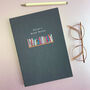 Personalised Books A5 Cloth Bound Notebook, thumbnail 1 of 8