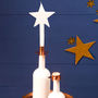 Christmas Candles And Star Candle Holders, thumbnail 1 of 5