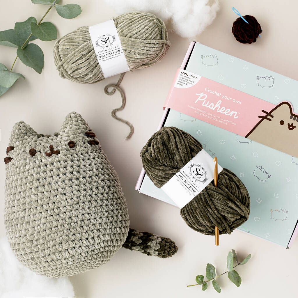 Make Your Own Pusheen Standing Pusheen Crochet Kit By Stitch & Story