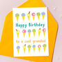 Ice Cream Birthday Card, thumbnail 3 of 4