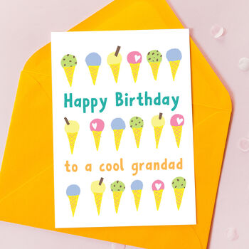 Ice Cream Birthday Card, 3 of 4