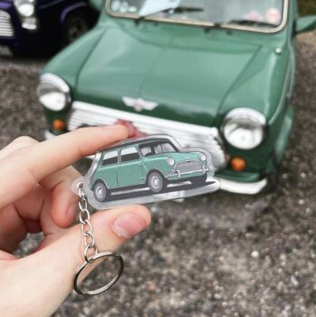 Made To Order Car Illustration Key Rings, 8 of 12