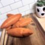 Pretend Play Felt Food Sweet Potatoes, thumbnail 2 of 3
