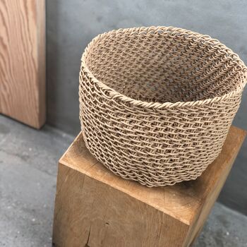 Handmade Woven Paper Baskets, 2 of 3