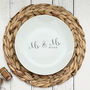 Personalised Wedding Gift Plate, thumbnail 4 of 5
