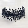 Black Bridal And Occasion Headpiece, thumbnail 6 of 6