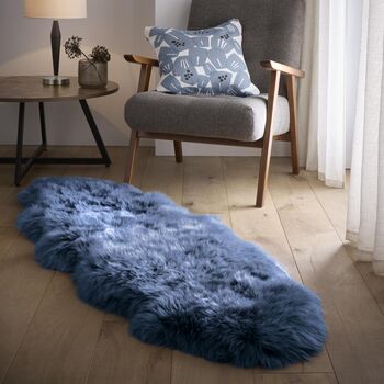 Genuine Sheepskin Rug Coloured, 5 of 9