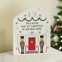 Personalised Nutcracker Christmas House Ornament, thumbnail 1 of 4