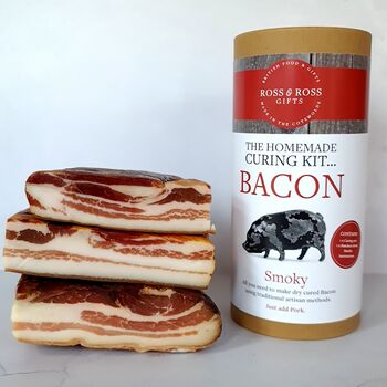 Make Your Own Smoky Cured Bacon Gift Tube, 3 of 4