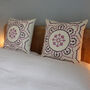 Chalk Hand Embroidered Cushion, thumbnail 6 of 12