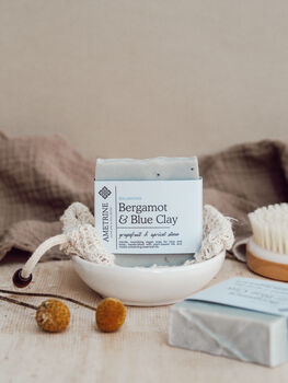 Balancing Bergamot Aromatherapy Bath Gift Set, 3 of 4