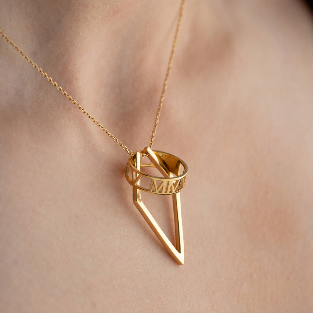 Premium Ring Holder Necklace - The Nordika | Pixie Wing™