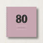 Personalised 80th Birthday Memories Album, thumbnail 1 of 12