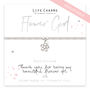 Just Because Bracelet Gift, Thank You Flower Girl Gift, thumbnail 1 of 3