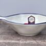 Fish Shaped Bowl With A Crab Design, thumbnail 3 of 3