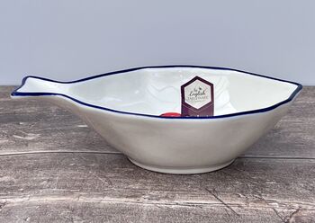 Fish Shaped Bowl With A Crab Design, 3 of 3