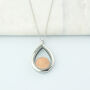 Dates 1971 To 1983 Halfpenny Teardrop Locket Necklace, thumbnail 6 of 8