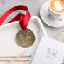 Personalised Father's Day Child's Drawing Medal, thumbnail 5 of 6