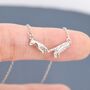 Sterling Silver Hand Necklace, thumbnail 4 of 12