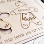 Personalised Gingerbread Grandparents Decoration, thumbnail 4 of 6
