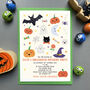 Personalised Halloween Children's Party Invitations, thumbnail 1 of 3