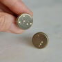 Solid Bronze Constellation Cufflinks, thumbnail 5 of 12