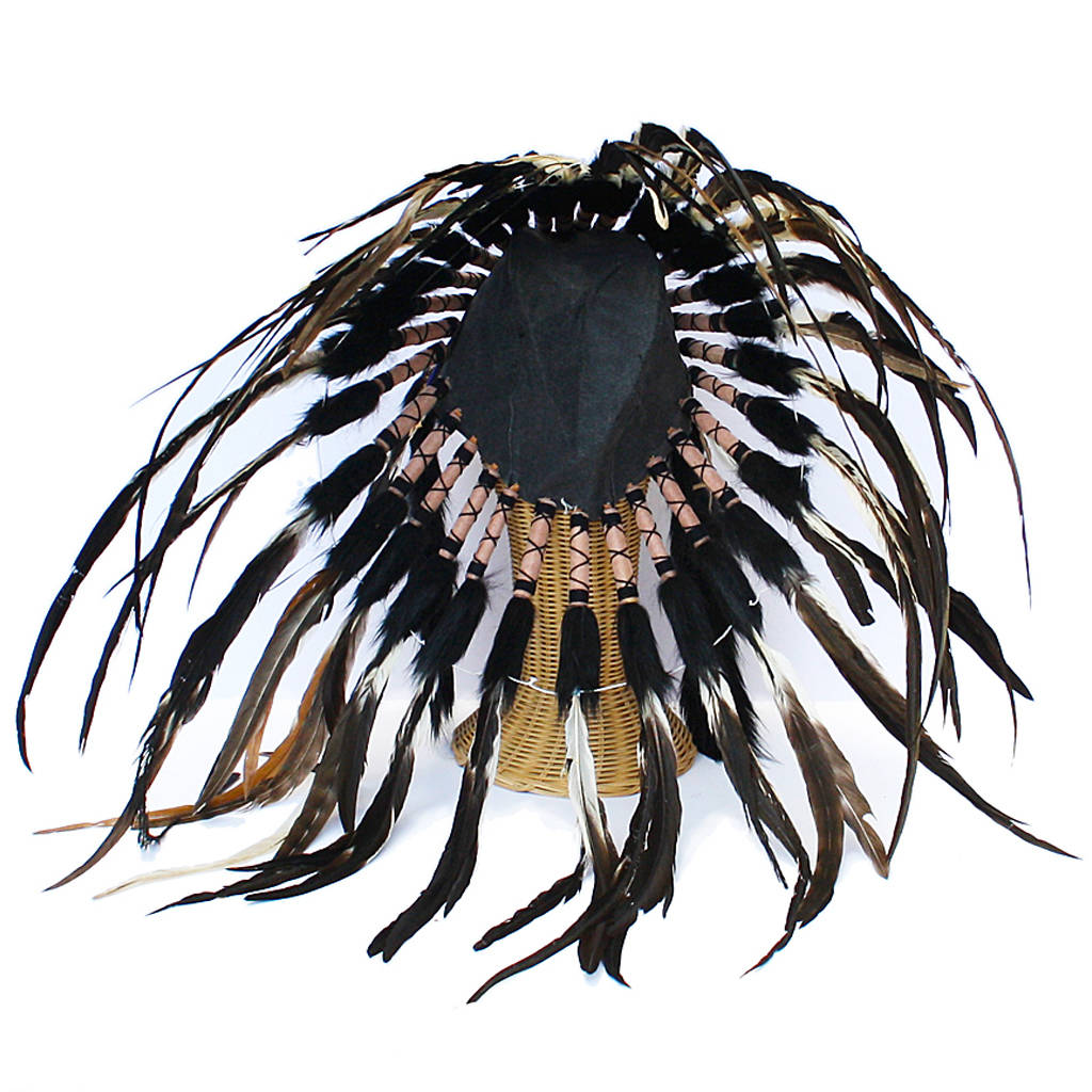 Great Plains Indian Chief Feather Headdress By The Gorgeous Company 